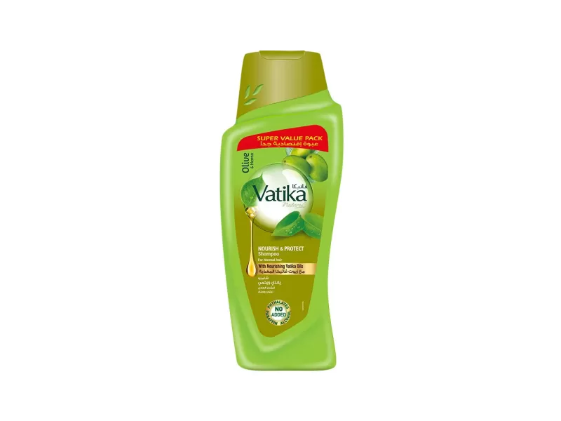 Vatika shampoo 700ml  olive henna  nourish protect