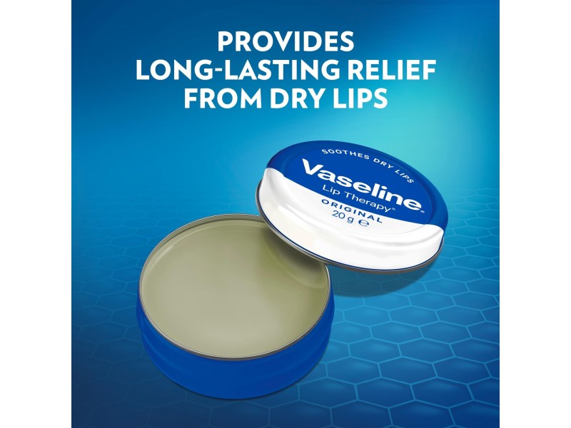 VASELINE LIP THERAPY ORIGINAL TIN EXPORT^