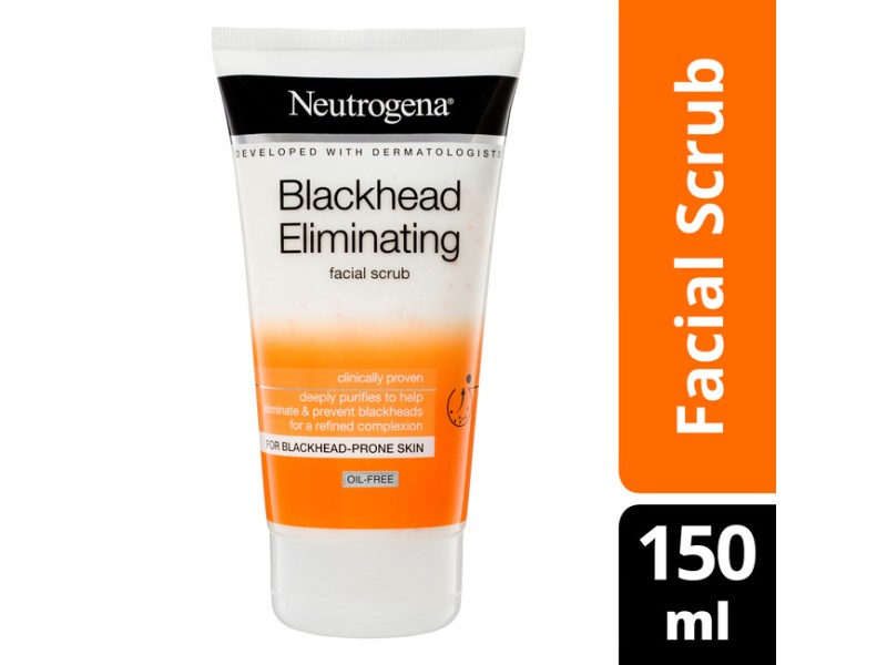 NEUTROGENA BLACKHEAD ELIMINATING FACE SCRUB 150ML^