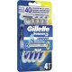 GILLETTE SENSOR3 COMFORT 4 DISPOSABLE RAZOR MEN^