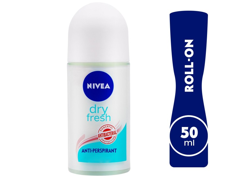 Nivea deodorant roll-on fresh for women - 50 ml