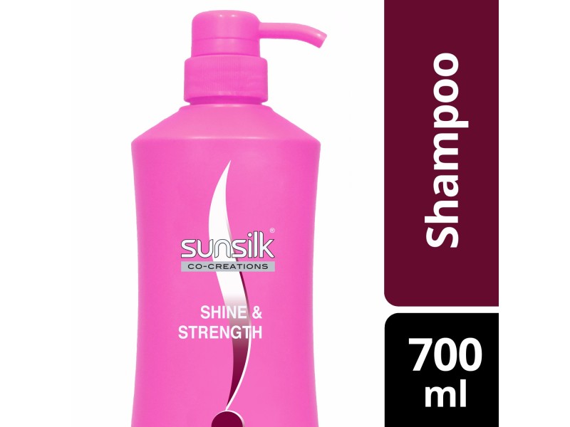 Sunsilk hair shampoo 700 ml shine&strength
