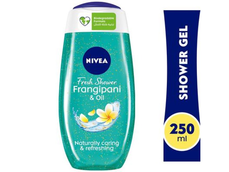 Nivea shower gel 250 ml frangipani