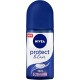 Nivea deodorant roll on 50 ml protect & care for women