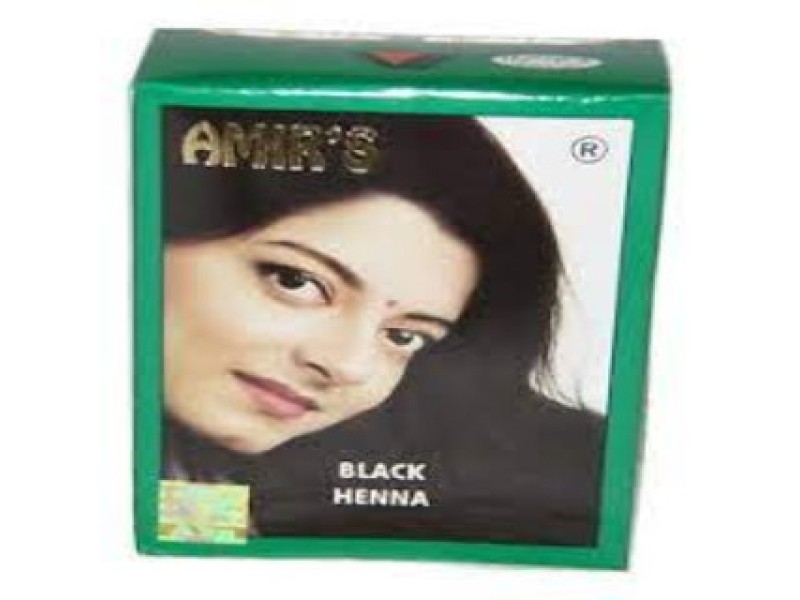 Amir's hair color henna 10 gm black