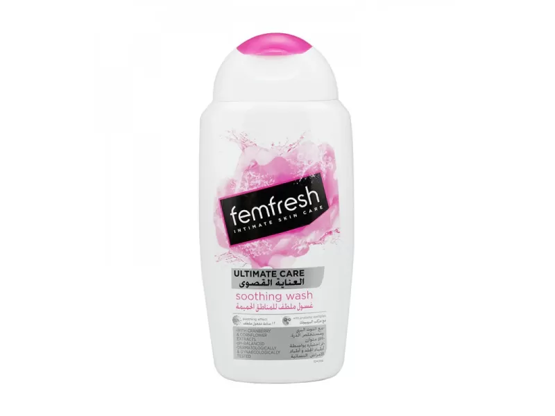 Femfresh feminine wash 250 ml triple action soothing wash