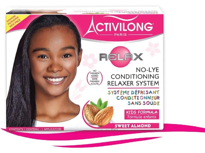 Activilong no-lye conditioning relaxer almond for kids