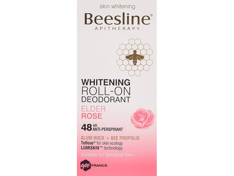 Beesline whitening roll-on deodorant - elder rose 50ml