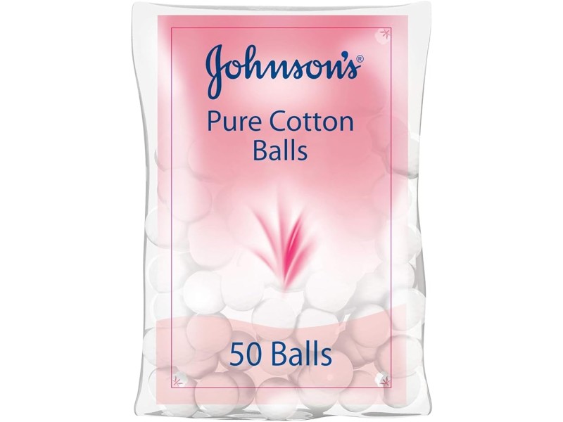Johnsons cotton balls 50p