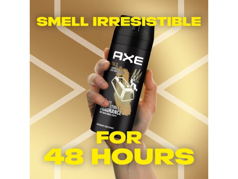 Axe deo body spray gold oud 150ml