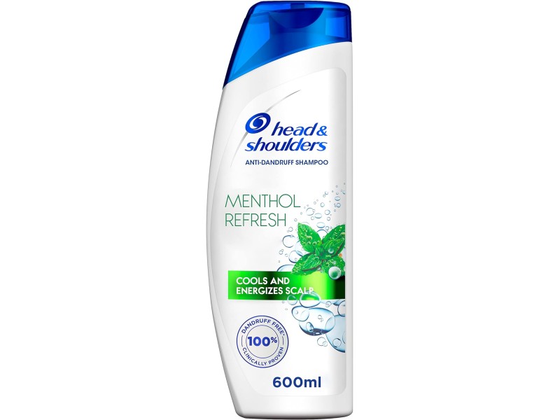 Head & shoulders shampoo refresh menthol 600ml