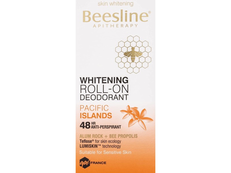 Beesline whitening roll -on deodorant pacific islands 50ml 