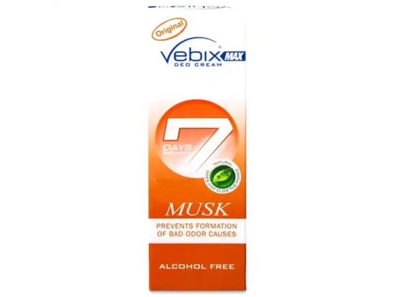 Vebix deodorant cream musk 25gm Vebix deodorant cream musk 25gm