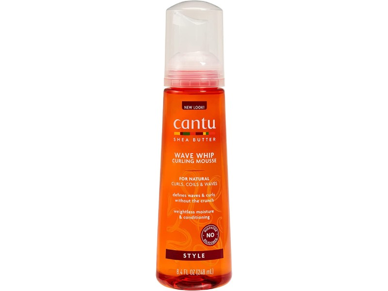 Cantu shea butter natural hair wave whip curling mousse spray 248 ml