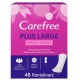 Carefree plus towel women 48 large