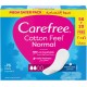 Carefree-pant 76pack normal with cotton extract fresh scant
