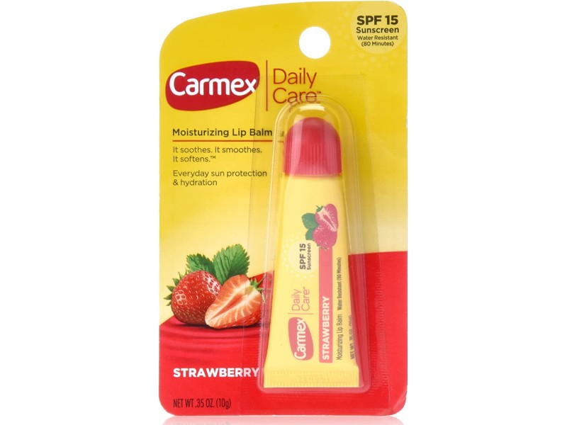 CARMEX LIP CARE 10 GM  STRAWBERRY