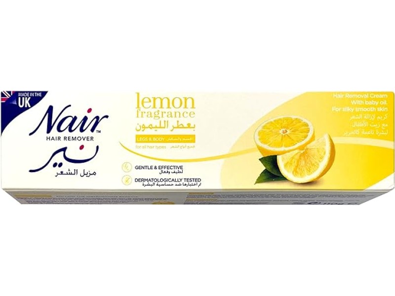 Nair hair remover cream lemon 110gm Nair hair remover cream lemon 110gm