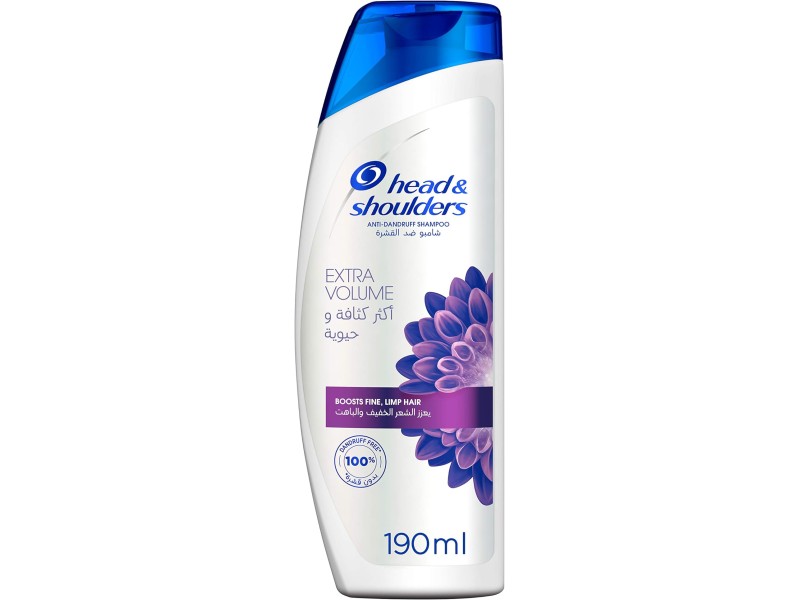 HEAD & SHOULDERS SHAMPOO EXTRA VOLUME 190ML HEAD & SHOULDERS SHAMPOO EXTRA VOLUME 190ML