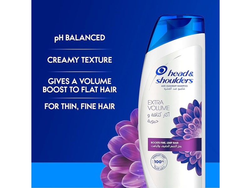 HEAD & SHOULDERS SHAMPOO EXTRA VOLUME 190ML HEAD & SHOULDERS SHAMPOO EXTRA VOLUME 190ML