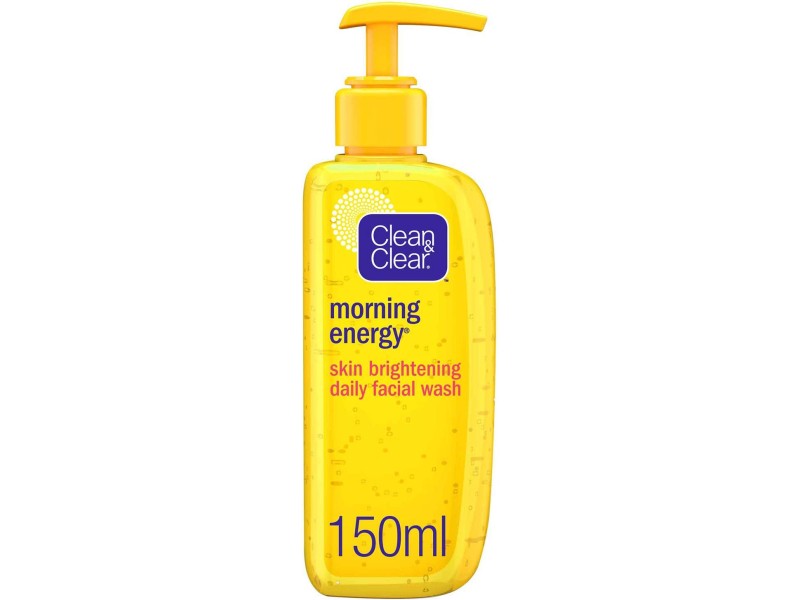 CLEAN & CLEAR morning energy skin brightening daily facial scrub 150ml(5862)