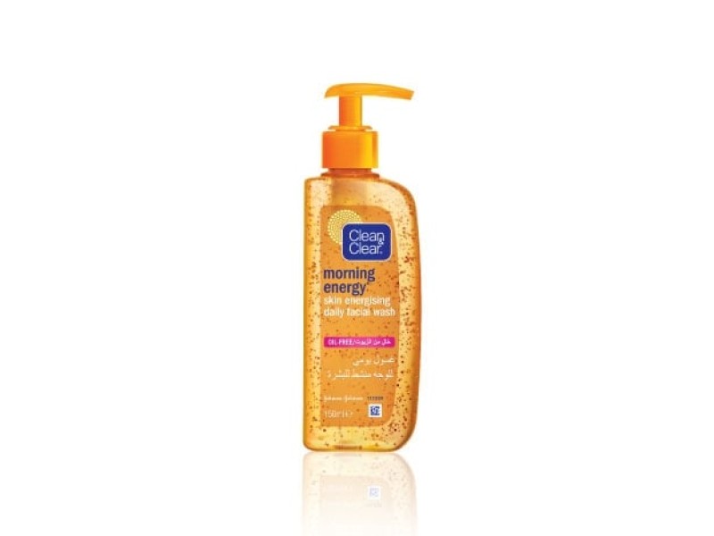 Clean & clear morning energy skin energising daily facial wash 150ml(2243)