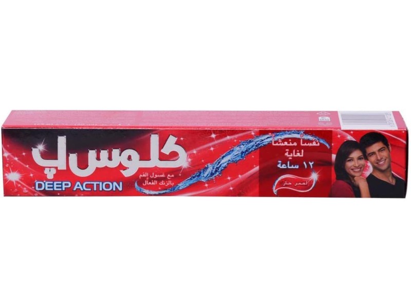 Closeup toothpaste deep action red hot 50ml