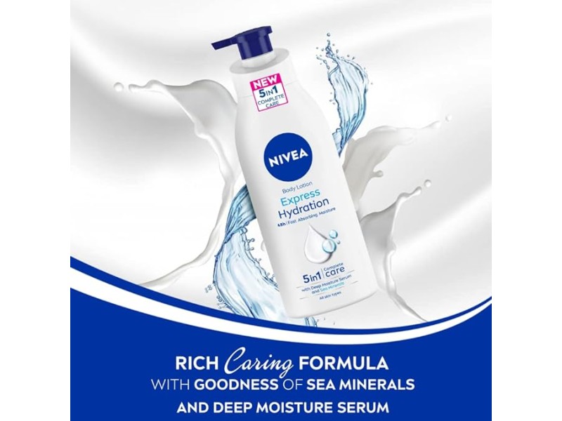 Nivea body lotion express hydration 400ml Nivea body lotion express hydration 400ml
