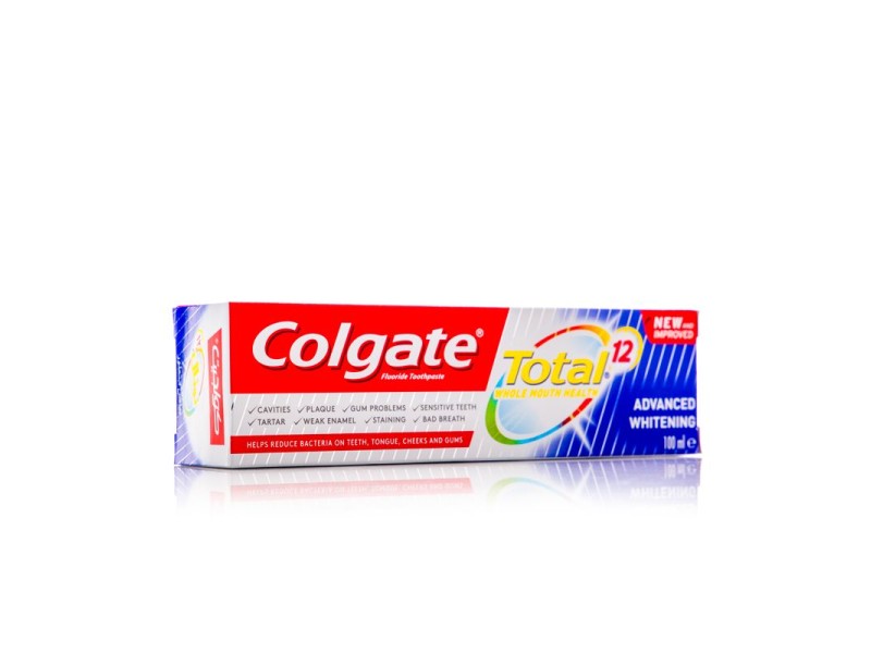 Colgate toothpastes total 100 ml advance white-new