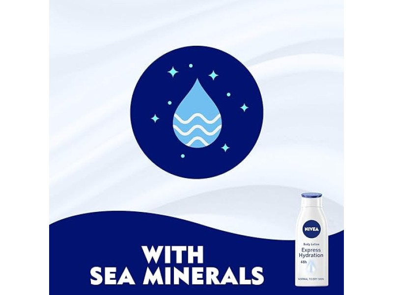 Nivea express hydration body lotion normal to dry skin 250ml Nivea express hydration body lotion normal to dry skin 250ml