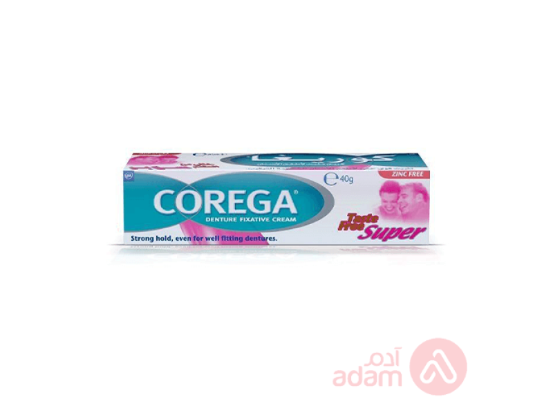 Corega super taste free 40 gm