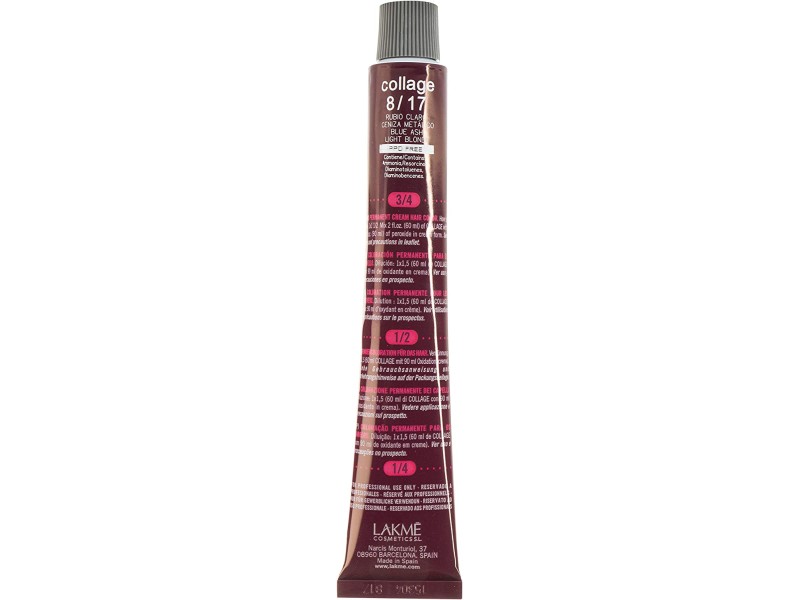 Lakme hair color collage 60 ml 8/17