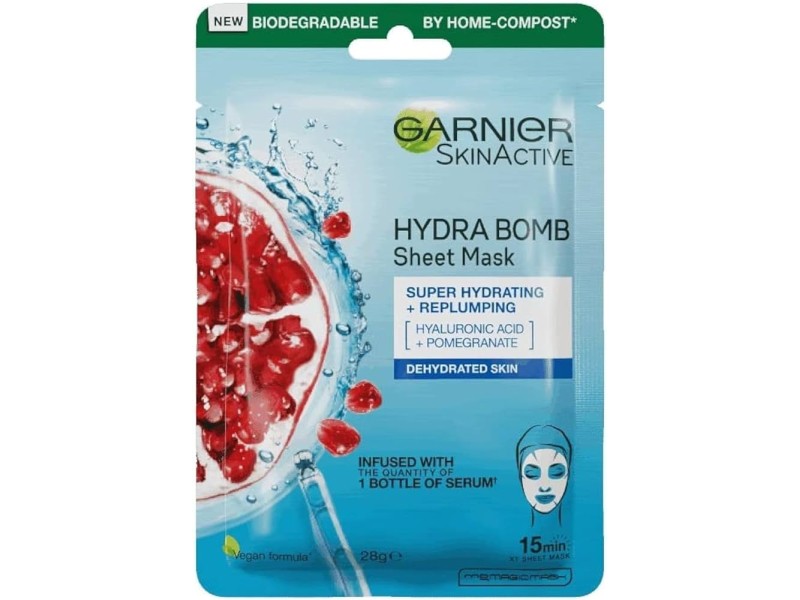 Garnier mask hydrated bomb pomegranate dehydrated Garnier mask hydrated bomb pomegranate dehydrated