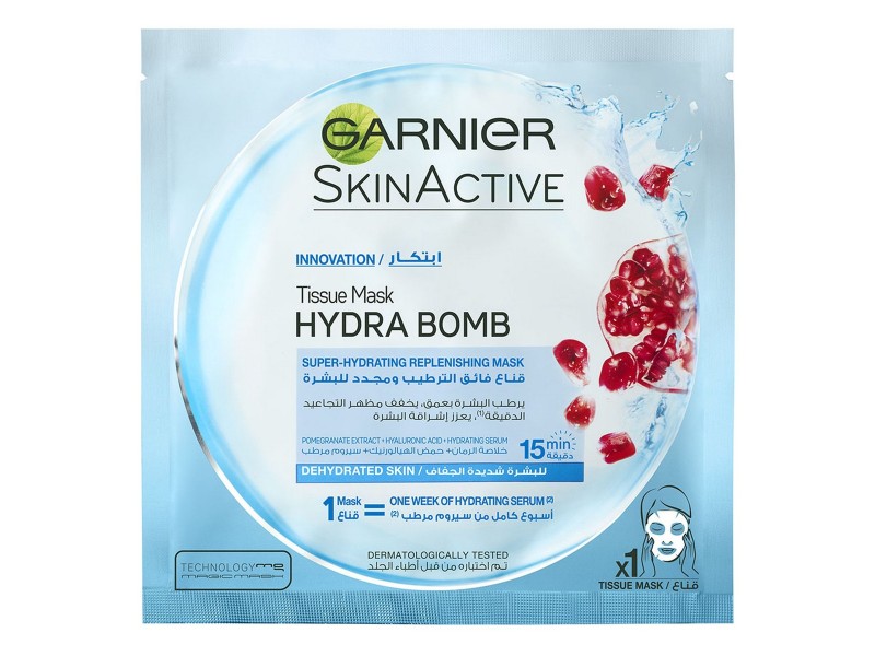 Garnier mask hydrated bomb pomegranate dehydrated Garnier mask hydrated bomb pomegranate dehydrated
