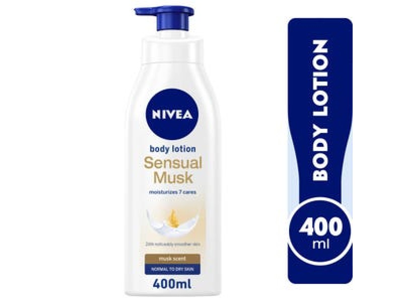 Nivea body lotion sensual musk normal to dry skin 400ml Nivea body lotion sensual musk normal to dry skin 400ml