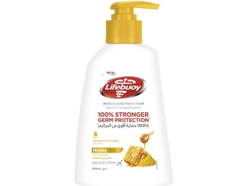 Lifebuoy hand wash 200 ml honey and turmeric