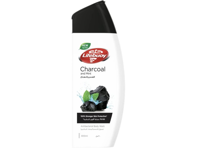 Lifebuoy shower gel 300 ml charcoal & mint with kit