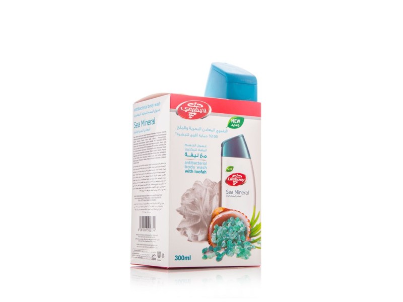 Lifebuoy shower gel 300 ml sea minerals with kit