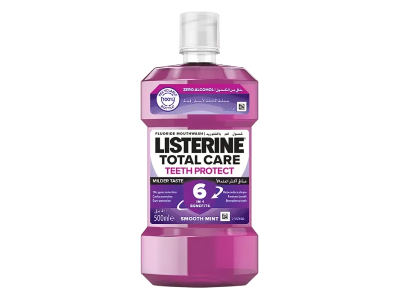 Listerine mouth wash 500 ml total care