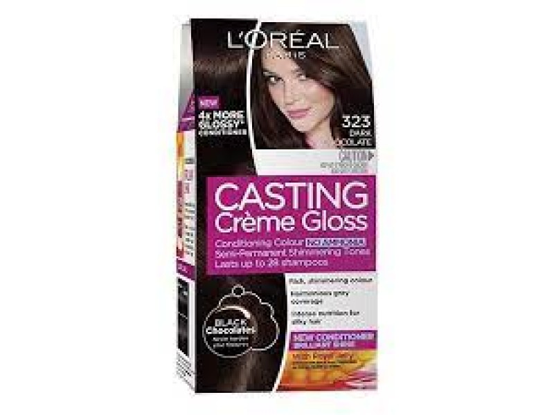 Loreal hair color casting 323 black chocolate