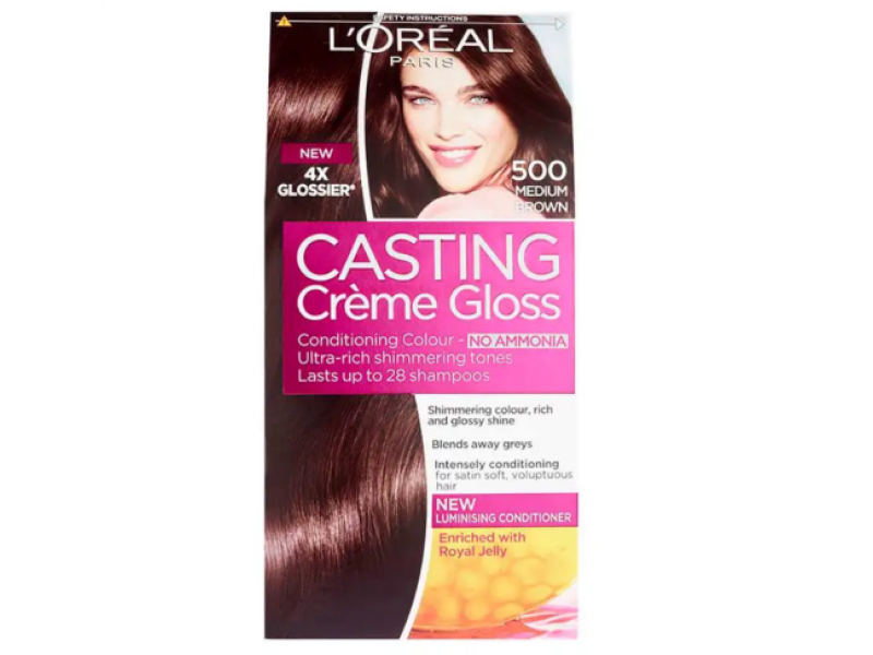 Loreal hair color casting 500 light brown