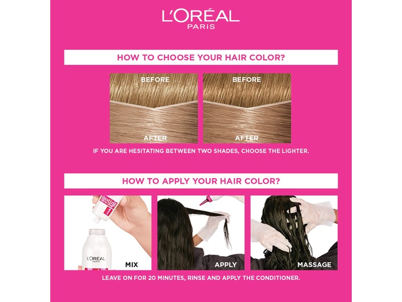 Loreal hair color casting 810 pearl blonde