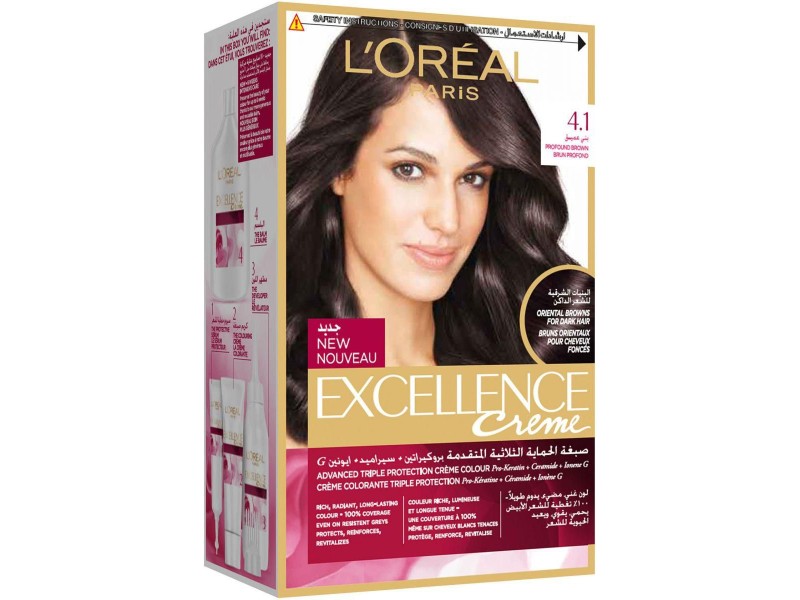 Loreal hair color excellence 4.1 brun profond