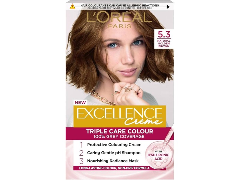Loreal hair color excellence 5.3 light golden brown