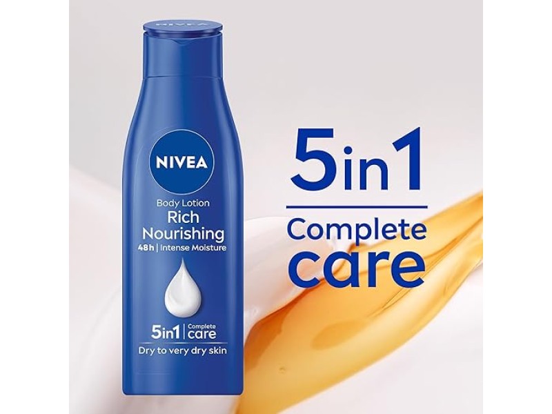 Nivea nourishing body lotion intensely nourishing dry to very dry skin 250ml Nivea nourishing body lotion intensely nourishing dry to very dry skin 250ml