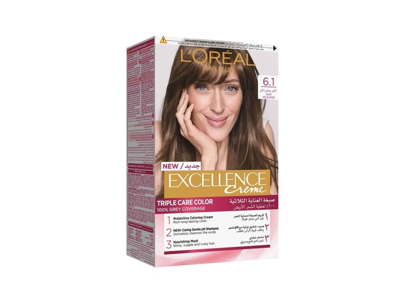 Loreal hair color excellence 6.1 dark ash blonde
