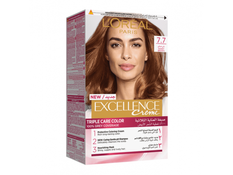 Loreal hair color excellence 7.7 marron miel