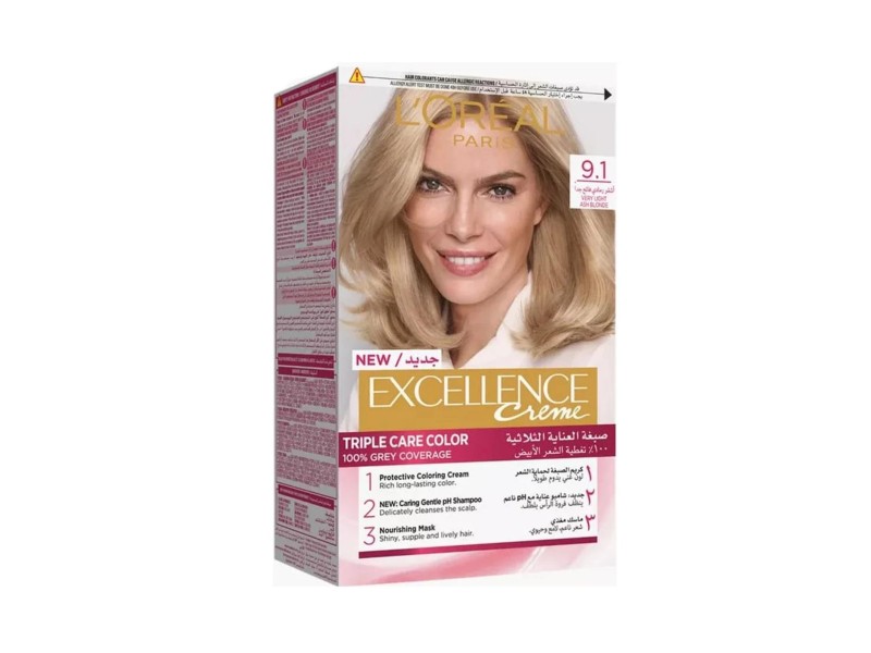 Loreal hair color excellence 9.1 very light