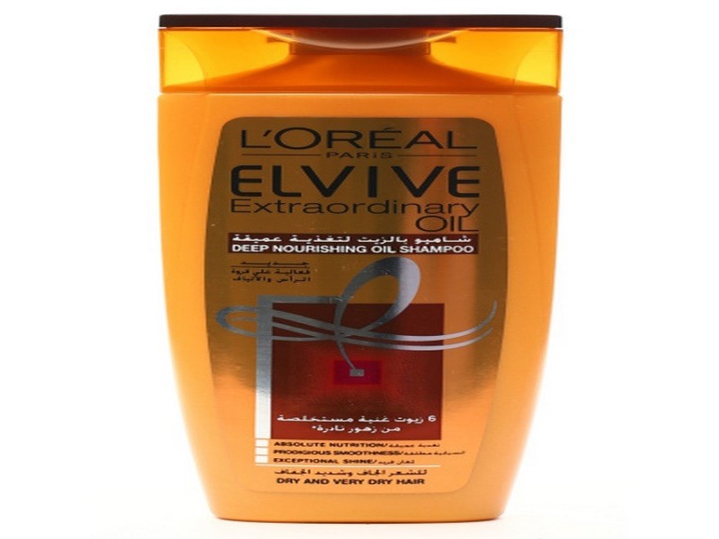 Loreal hair shampoo elvive 200 ml extraordinary oil deep nourishing