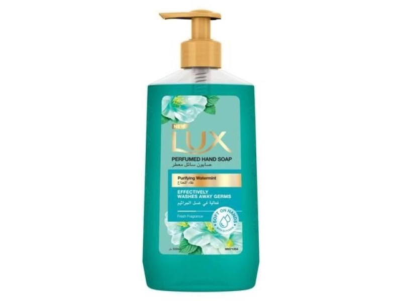 Lux hand wash 500 ml refreshing water mint